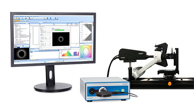 Messsystem: TOP300 AR/VR und CAS 140D mit SpecWin Pro 5.0 Software